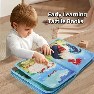 Interactive Animal Touch Book